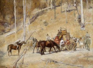Bailed Up, by Tom Roberts, 1895